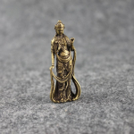 Vasest Buddha kujukesed Ornamendid Lauakaunistused K&auml;sitsi valmistatud messingist Halastusjumalanna v&otilde;tmehoidja ripats Kodukaunistus K&auml;sit&ouml;&ouml; tee Lemmikloom parkkoor
