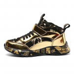 Suurused 28-40 Laste talvesaapad pluss sametist k&otilde;ndimisjalatsid Puuvillased saapad poisid t&uuml;drukud, nahast jooksutossud lastele 29 kuld