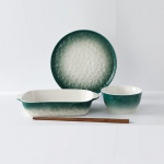 Nordic Ceramics &uuml;hele inimesele m&otilde;eldud n&otilde;udekomplekt majapidamisn&otilde;ude ja s&ouml;&ouml;gipulkade loomingulised lauan&otilde;ud