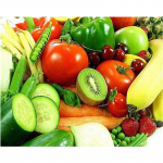 5D DIY Teemantmaaling Puuviljad ja veinid Teemantmosaiik Teemanttikandid T&auml;ielik ristpistekomplektid Kodukaunistuse kingitused Round 50x70cm