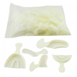 10 pakki/50 tk Hambaravi &uuml;hekordselt kasutatav j&auml;ljendisalv hammustuse registreerimine Net Tray hambaravit&ouml;&ouml;riist