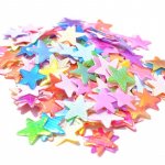 500 tk 15 mm segatud AB Star Patches Glitter r&otilde;ivaaplikatsioon k&auml;sit&ouml;&ouml;/riiete jaoks DIY scrapbooking tarvikud mitmev&auml;rviline