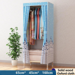 105/65 cm pikkune t&auml;ispuidust riidekapp klassikalises stiilis magamistoa hoiukapp. 65cm