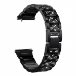 18 mm 20 mm 22 mm rihmaga naiste teemantk&auml;ev&otilde;ru seadmele Garmin Vivoactive4S/3/Venu 2 1 2S/SQ/Vivomove HR Huawei GT 3 2/Pro Samsung Galaxy Watch 4 3 Active 2 18mm must