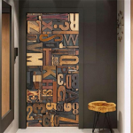 Roheline Metssild Isekleepuv uksetapeet 3D PVC Kodukaunistuse kleebis Ranna P&auml;ikesemaastiku Plakat Seinamaal Seinakleebise deurkleebis 27