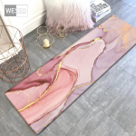 Abstraktne akvarell roosa t&uuml;druku magamistoa vaip Magamistoa voodimatid K&ouml;&ouml;gi jooksjavaip Elutoa vaip 40x60cm