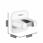 No Trace Hook Mopi Rack Vannitoa Punch-free Mop Hook Seinale kinnitatav luuda kaardihoidja Mopiklambri riidepuu