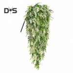 Kerge kunstlillede viinapuu Kastmata dekoratiivne kunstlik rippuv viinapuutaim roosa