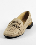 Perforeeritud kingad Evromoda 805241 36 Beež nahk 41 beež