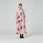 XITAO Print Fashion naiste t&auml;isvarrukatega kleit WMD2866 One Size punane