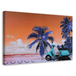 L&otilde;uenditr&uuml;kk Beach Palm Scooter 60x40 oranž