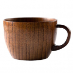 Tahke teetass Keskkonnas&otilde;bralik moodne jujube puidust veekruus H