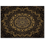 Mandala stiilis geomeetrilised lilled Koduvaibad ala Vaip Suur sissep&auml;&auml;su uksematt Vaibad magamistoa vaipade jaoks Elutoa palvematt 50cm x 80cm