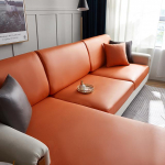 Pu-nahast diivani istmepadja katted veekindlad m&auml;&auml;rdumisvastased libisemiskindlad istmekaitse nurk L-kujuline diivanikate 1/2/3/4 istekohaga Back Cushion Cover