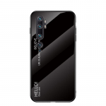Xiaomi Mi Note 10 Case Gradient karastatud klaasist kate Xiaomi Note 10 Pro Xiomi Mi 10 Mi10 Note10 Lite telefoni&uuml;mbriste jaoks Xiaomi Mi10 must