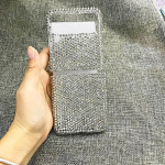 Fashion Diy Full Bling Ab Crystal Diamond &uuml;mbris Samsung Galaxy Z Flip Zflip 3 4 Z Fold 2 3 4 W21 5g luksuslik l&auml;ikiv telefoni&uuml;mbris for Z Flip (5G)
