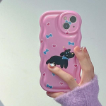 Cartoon Dog Plush Puppy Love Heart Ins telefoni&uuml;mbris Iphone 14 Pro Max Plus 11 13 Promax 12promax armas tagakaane kaitse For iphone 13pro