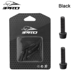 IIIPRO M&auml;giratta Lenksipolt MTB Alumiiniumist Kruvid Poldid Jalgratta J&otilde;u jaoks M5*18MM Seibiga Lenksipolt Jalgrattas&otilde;it IIIPRO M5x18 black gray