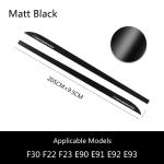 BMW F30 F31 F32 F33 F22 F23 F15 F85 F10 E60 E61 G30 E90 M Performance Logo kleebised k&uuml;ljeseelikule Vin&uuml;&uuml;lh&auml;&auml;lestus 205CM Matt gray