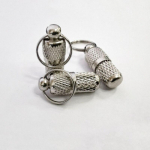 3 tk/partii messingist kadumisevastased ripatsid Mini veekindlad metallist kapslid Telefoninumber Aadressi teave &uuml;mbris Lemmikloomatarvikud h&otilde;be