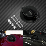 Motorcycle Retro Fuel Gas Tank Decorative Oil Cap Cover Cafe Racer For BMW R nine T 2014- Scrambler Pure Urban G/S K21 Fuel Tank Gas A