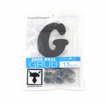 Jackall Soft Lure Good Meal Grub 1,5 tolli Goodmeal Crystal (4778)