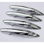 Chrome Door Handle Cover Trim For Hyundai Solaris Verna i25 Accent Grand Avega 2011 2012 2013 2014 2015 2016 Car gray