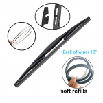 Nissan Leaf ZE0 MK1 2011~2017 talvine esi- ja tagaklaasipuhasti harjade komplekt autotarvikute puhastamiseks Rear Wiper