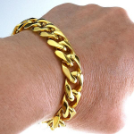Vabam&uuml;&uuml;rlaste vabam&uuml;&uuml;rlaste m&uuml;&uuml;rsepa kett roostevabast terasest kuldse v&auml;rviga meestele ja naistele 13mm-18cm Length