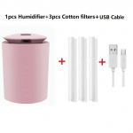 Ultraheli mini &otilde;huniisutaja aroomi eeterlike &otilde;lide difuusor kodu-magamistoa auto USB-udu udumasin koos LED-&ouml;&ouml;lambiga