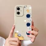 Xiaomi Redmi Note 10 11 12 8 9 Pro+ Note 9 10 11T 12S 12R 5G telefoni&uuml;mbriste jaoks P&otilde;rutuskindlad pehmest vedelast silikoonist kate Astronaut jaoks Redmi kaitseraua kesta jaoks Redmi Note 5