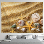 Rannavaip Magamistoa voodipea seinavaibast seinakaunistus, mis sobib elutuppa, magamistuppa, kodukaunistusse, toakaunistusse 95x73cm