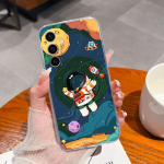 Samsung S22 S23+ Ultra S20 S21 FE S10 S6 S7 edge+ korpusele Mood P&otilde;rutuskindel Girl Astronaut L&auml;bipaistev pehme silikoon TPU Galaxy Note5 kaitseraua jaoks Samsung Note10+