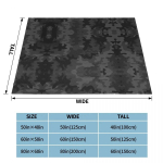 Carbon Camo kootud tekk fliisist Multicam Military &uuml;lipehmed tekk autodiivani diivani voodikatte jaoks 75x100cm 30x40in