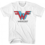 Weezer 3d W valge Unisex T-s&auml;rk S