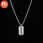 Tere Ring Necklace Ins Hip-hop Dance Meeste ja Naiste Ripats Kaelakee