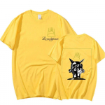 R&auml;ppar J Cole 2014 s&uuml;ndinud patune 2 T-s&auml;rk Love Yourz Letters Print Ts&auml;rk Unisex naiste harajuku riided Oversized T s&auml;rk meeste topid L