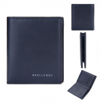 Baellerry Meeste moekaardihoidja Vintage Design L&uuml;hikesed rahakotid Moodne m&uuml;ndikott Rahakott GZW 10*9*1cm must