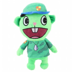 HTF Happy Tree Friends Palus nukum&auml;nguasi Flippy Fliqpy P&auml;hkel, helbed t&auml;idisega Loom Lammy Cosplay Rekvisiidid F&auml;nnid Kollektsioon Lastele Kingitused