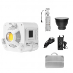 YONGNUO YNLUX100 kompaktne k&auml;eshoitav LED-videovalgusti COB fotograafia t&auml;itevalgusti 100W 3200K-5600K EU Plug valge