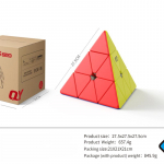 Qiming Plus 3x3 P&uuml;ramiid 27,5cm Suur Kuubik 3x3x3 Maagiline Kuubik Professionaalne Cubo Magico Puslem&auml;nguasi Lastele Laste Kingitus M&auml;nguasi