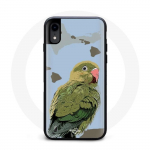 Green Parakeet Iphone XS &uuml;mbris