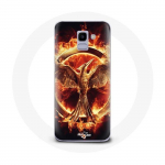 &Uuml;mbris Samsung Galaxy A8 2018 Hunger Games Movie logo jaoks