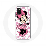 &Uuml;mbris Samsung Galaxy S20 pluss Minnie Mouse Cute Cartoon Pink jaoks