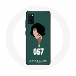 &Uuml;mbris Samsung Galaxy s20 Squid Game Kang Sae Byeok Face jaoks