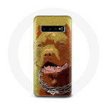 &Uuml;mbris Samsung Galaxy S10 Pitbull Brown jaoks