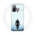 &Uuml;mbris Samsung Galaxy S20 FE Vikings Series 6. hooaja jaoks Ragnar Lothbrok The Trailer 2022