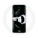 Coque pour Samsung Galaxy J3 2017 Satoru Gojo Jujutsu Kaisen art Anime Manga