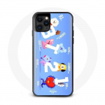 Coque pour Iphone 11 Pro Max BTS Bangtan Sonyeondan BT21 Van Tata Chimmy Cooky Rj Koya Shooky Et Mang