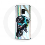 &Uuml;mbris Samsung Galaxy A8 Plus Valentino Rossi mootorrattajuhile